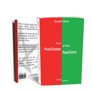 Couverture du livre Les notions d'une nation de Ouadih Dada